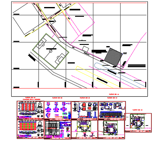 Gasoline station at airport