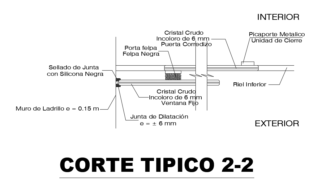 Gate lock detail is given in this AutoCAD drawing model.Download now.