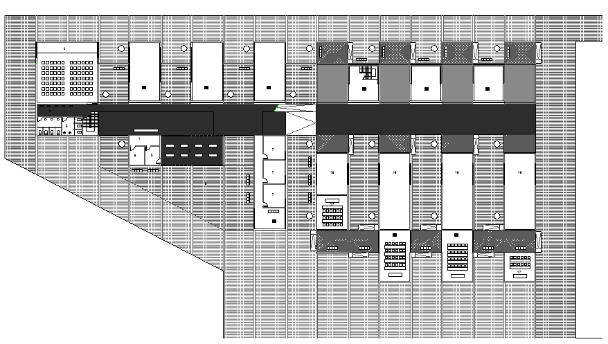 General Health Center New Plant Elevation, Structure Details dwg file