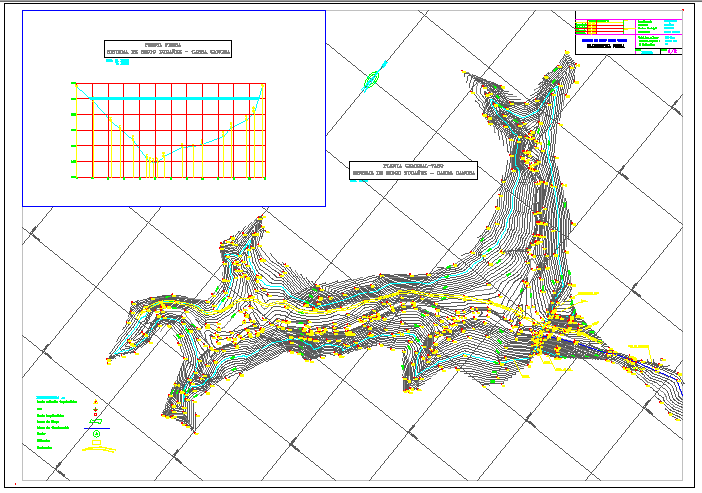 General plan vaso irrigation system details dwg file
