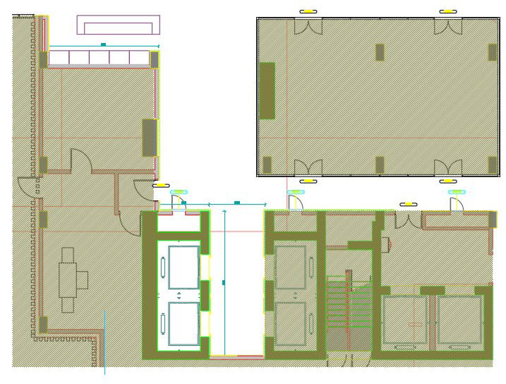 General arrangement of hotel provided in this autocad drawing file. Download the Auto Cad 2D DWG file now.