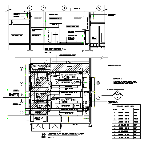 Generator Room design drawing