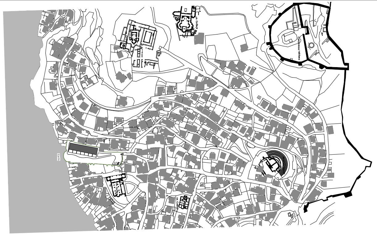 Geographic surface is given in this Autocad drawing file. Download now.