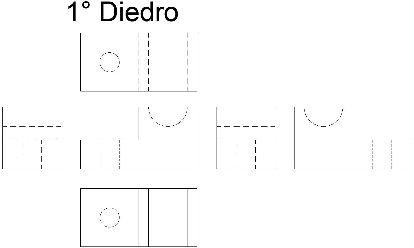 Geometric design with drawing in 2D