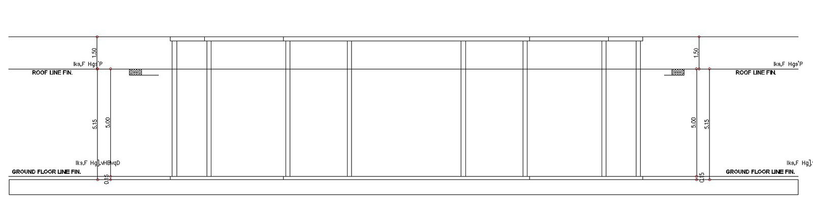 Glass wall detail design in AutoCAD 2D drawing, CAD file, dwg file