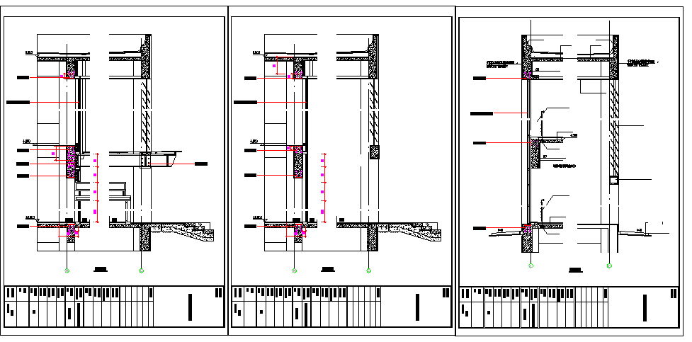 Golden Doors and Windows Section detail