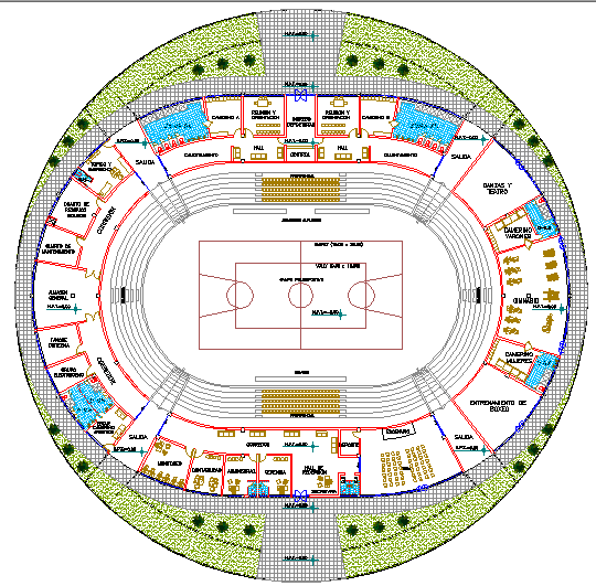 Government Museum Architecture Design & structure dwg file.