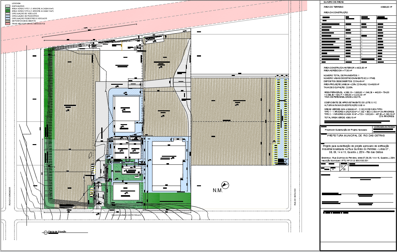 Government City Centre Projects Architecture Proposal Layout in AutoCAD DWG File