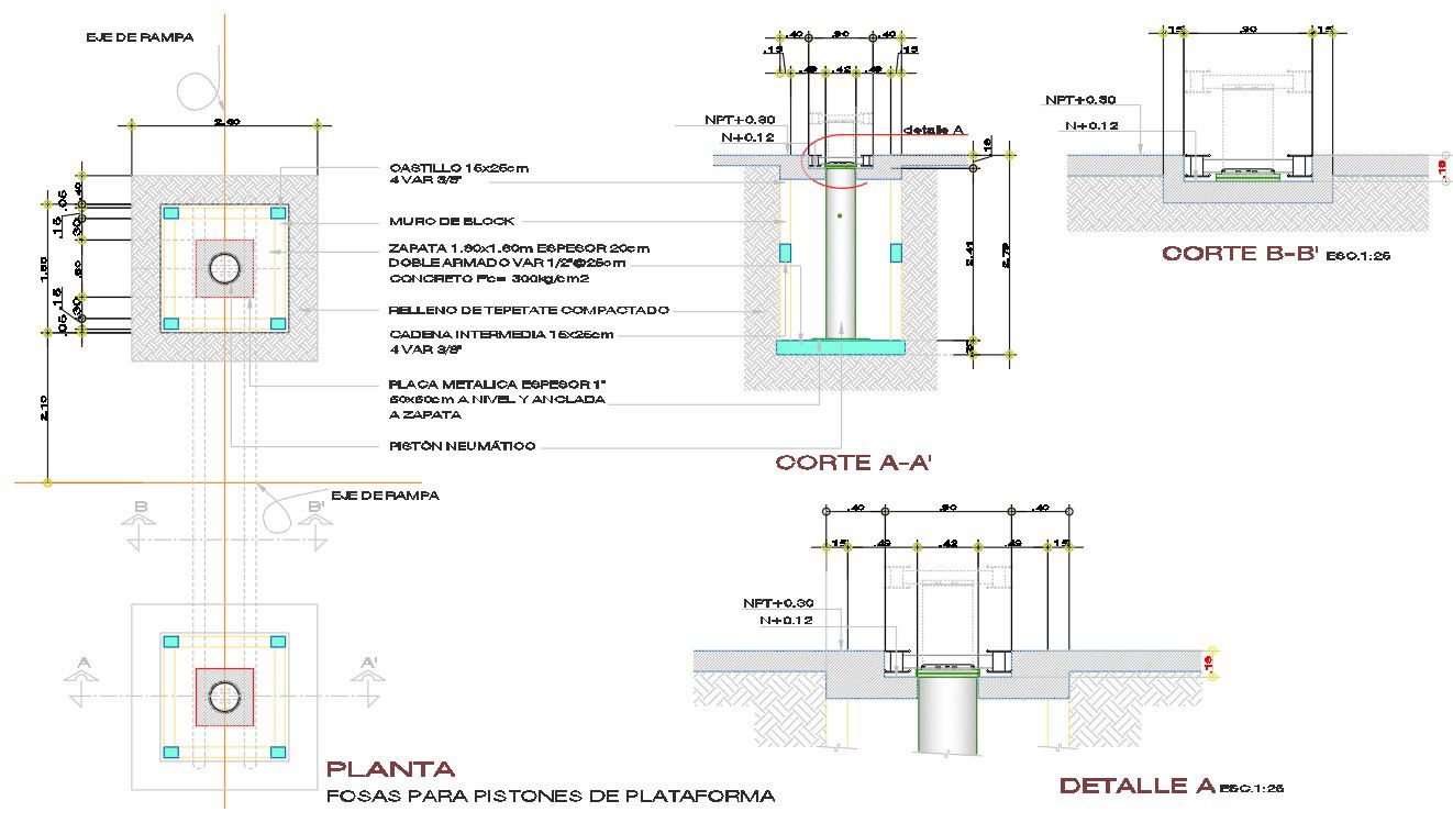Grave of Pistons Project With Design for DWG File