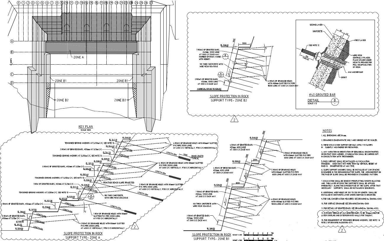 Gravity Dam Elevation and Section Design PDF File