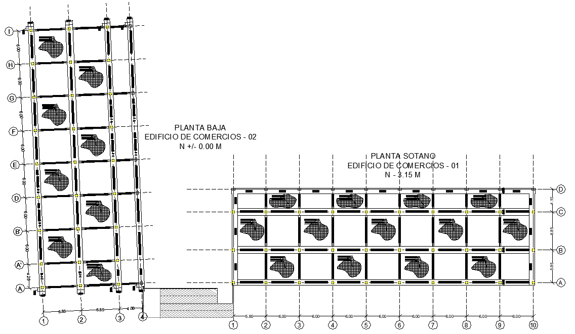Ground floor building trades layout file