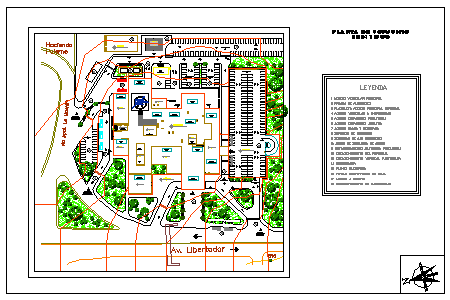 Ground floor of pre delivery hospital design drawing