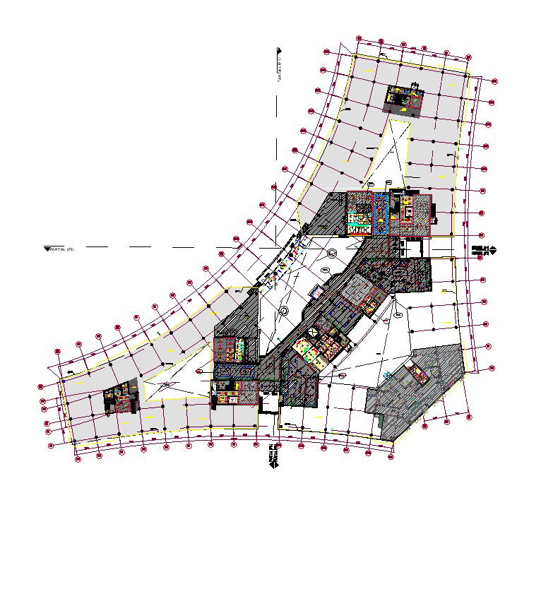 Ground Floor Reflected Ceiling Plan Details In Dwg File