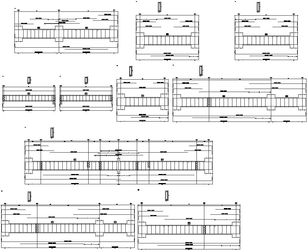 Ground floor beam with detail AutoCAD drawing, CAD file, dwg file
