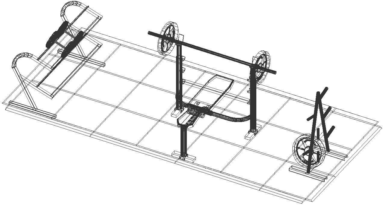 Gym Design with Equipment Details and 3D DWG AutoCAD Drawing