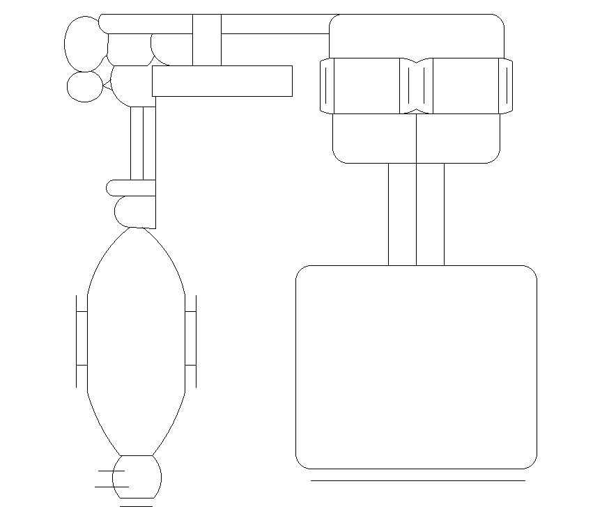Gym equipment drawing has been given in this AutoCAD drawing.Download now.
