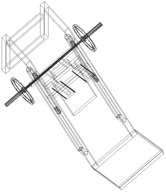Gym trainer equipment design with details dxf autocad drawing .