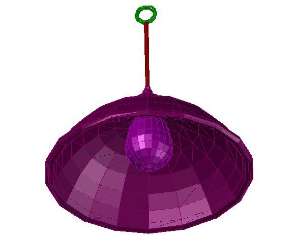 Hanging Electrical Lamp 3d Model Design Free Download