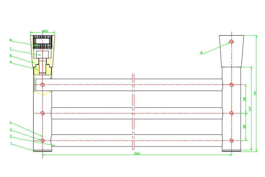 Hardware Bathroom Accessory CAD Blocks Free DWG File