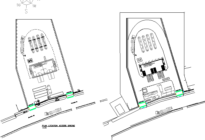 Heavy vehicle ramp construction details dwg file