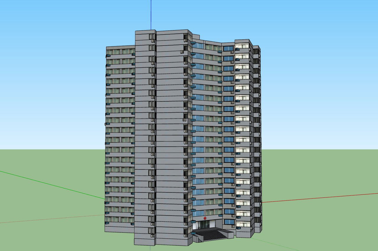 High Rise 2 and 3 Bedroom Apartment