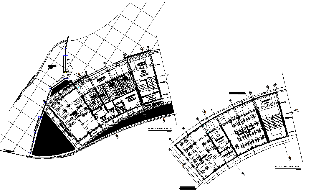 High school reconstruction detail dwg file