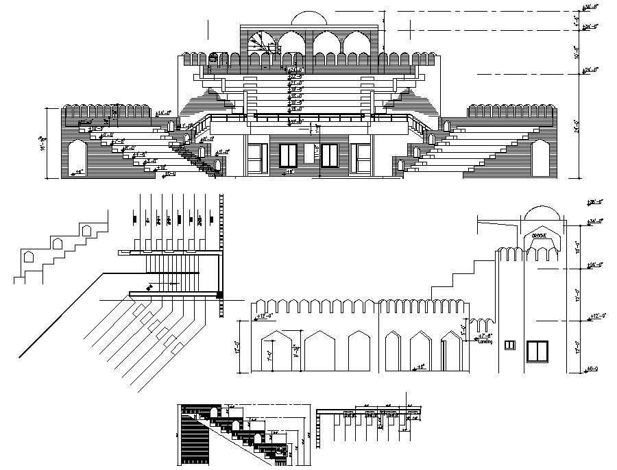 Historical Building Elevation Plan