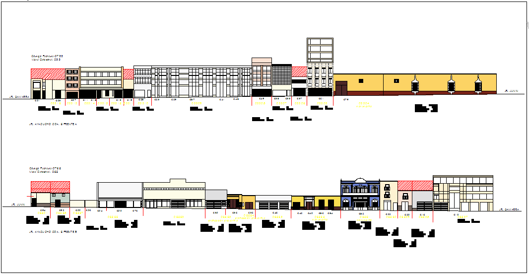 Historical type design of house