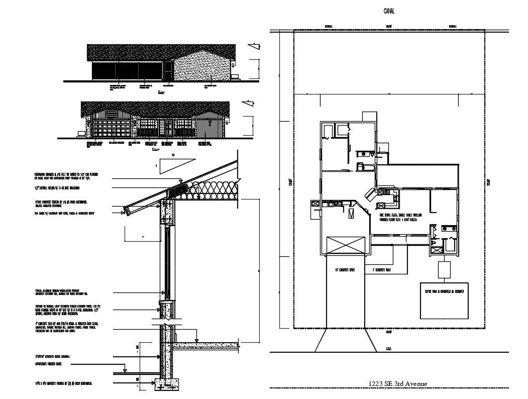 Home Project CAD Drawing