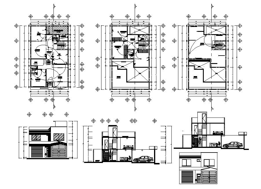 Home design AutoCAD Drawing download
