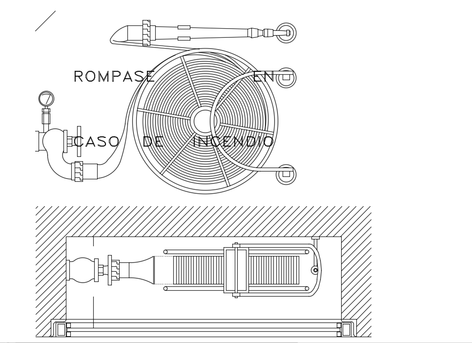 Horse equipment dwg file
