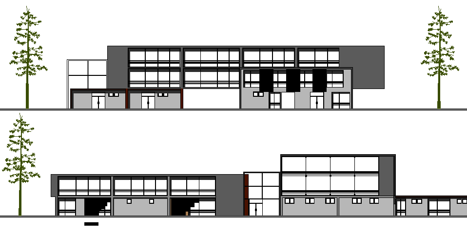 Hospital Architecture Plan and Design dwg file