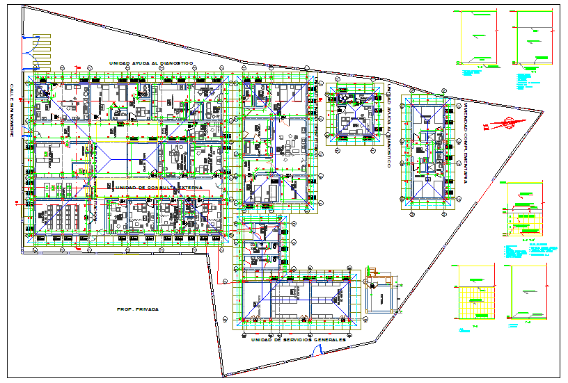 Hospital Layout plan