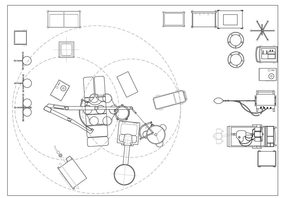Hospital Operation Theater Equipment CAD Blocks DWG AutoCAD File