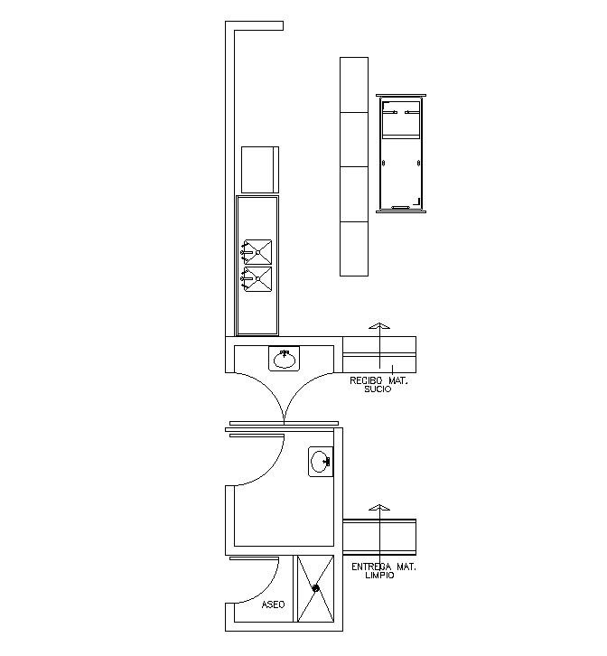 Hospital equipment detail drawing is given in this Autocad file.Download now.