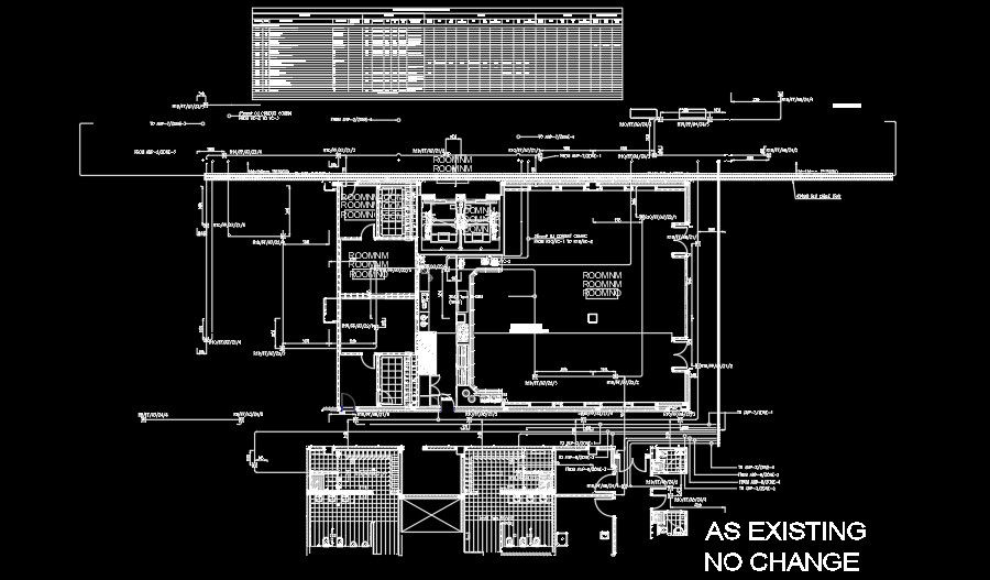 Hospital existing room drawing is given in this AutoCAD file