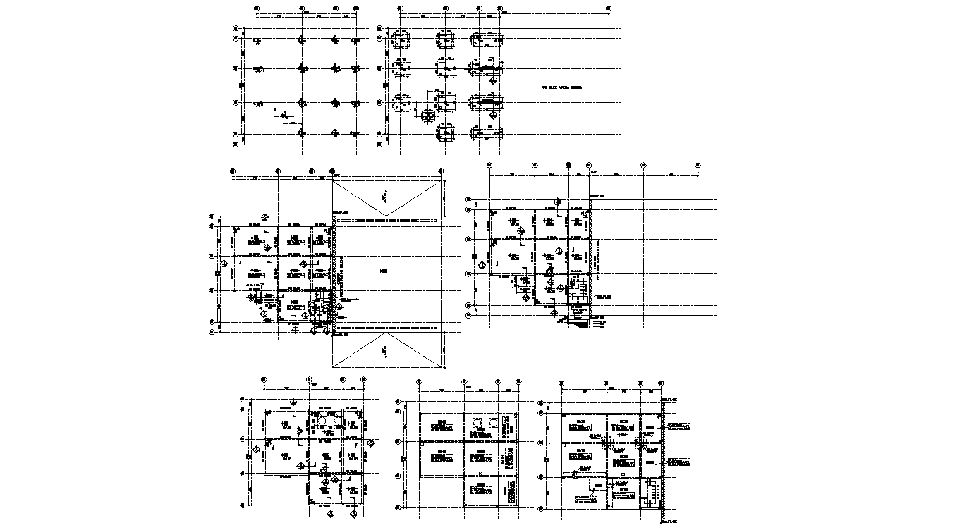 Hostel building Reinforcement slab details,Download Autocad dwg file.