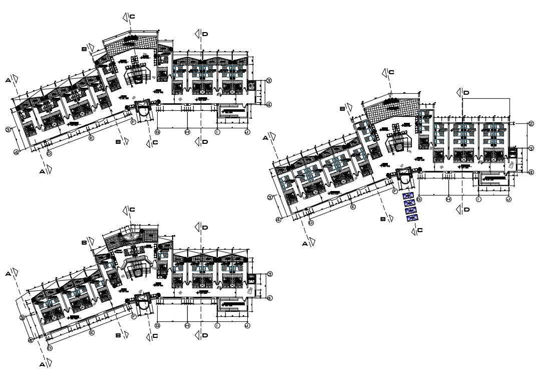 Hotel Bedroom Floor Plan AutoCAD File