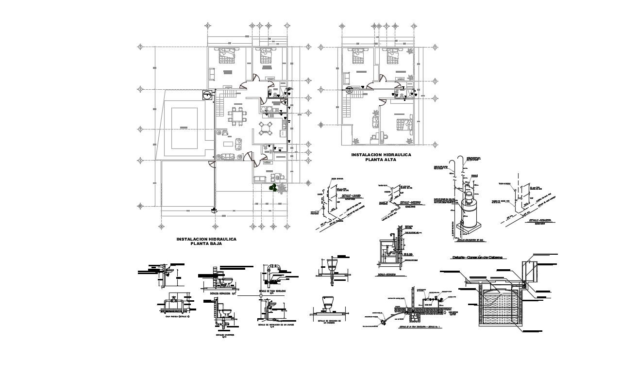 Hotel Building Plan In DWG File