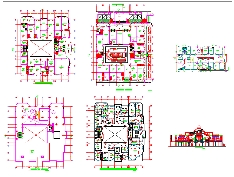 Hotel Design and lay-out detail
