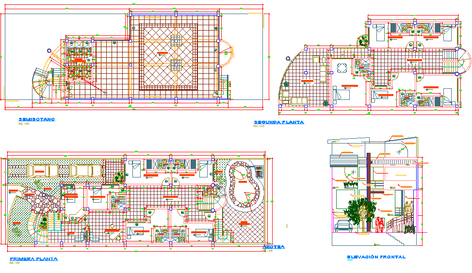 Hotel and Restaurant plan