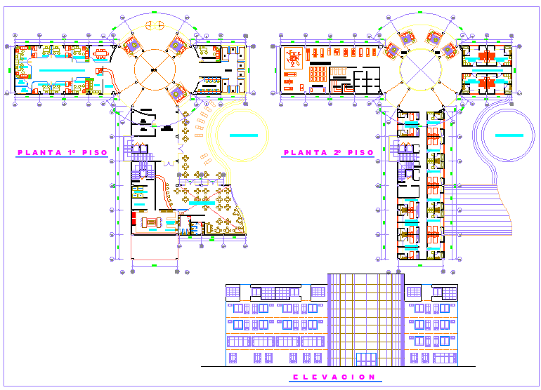 Single Level Hotel Plan