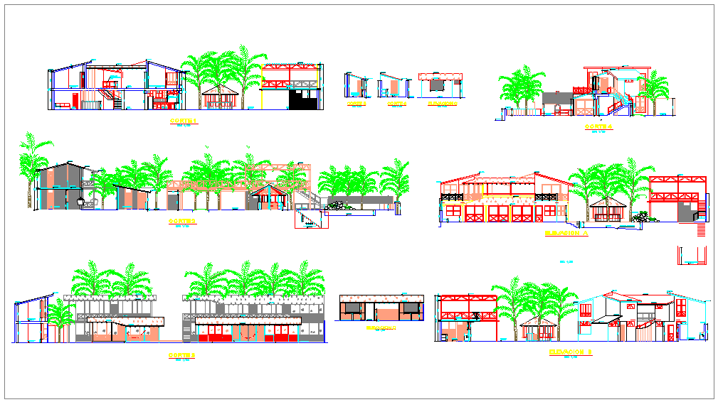 Hotel Design and lay-out detail