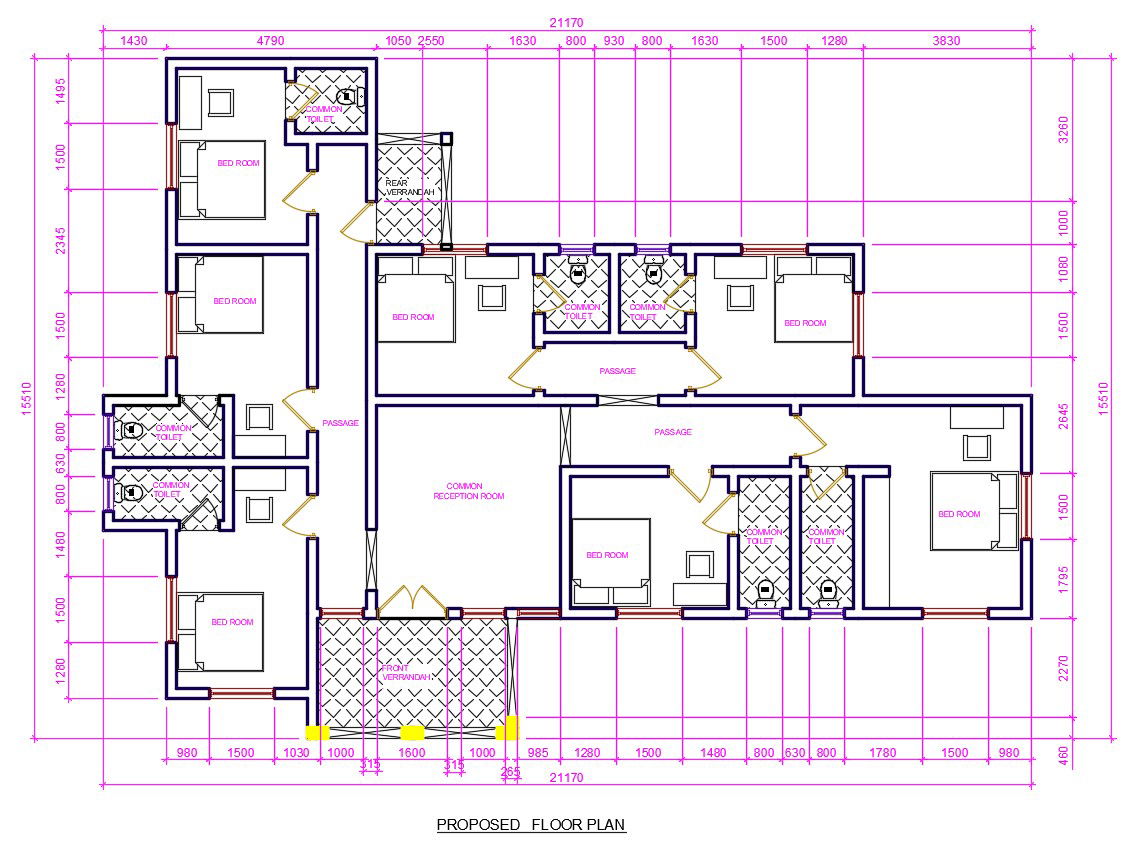 Hotel Floor Plan