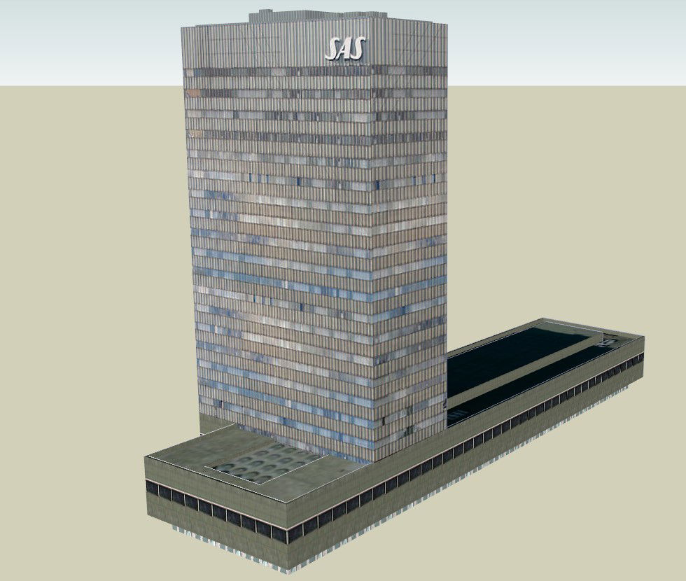 Access Hotel Building CAD design with Plan and Section Drawing DWG File