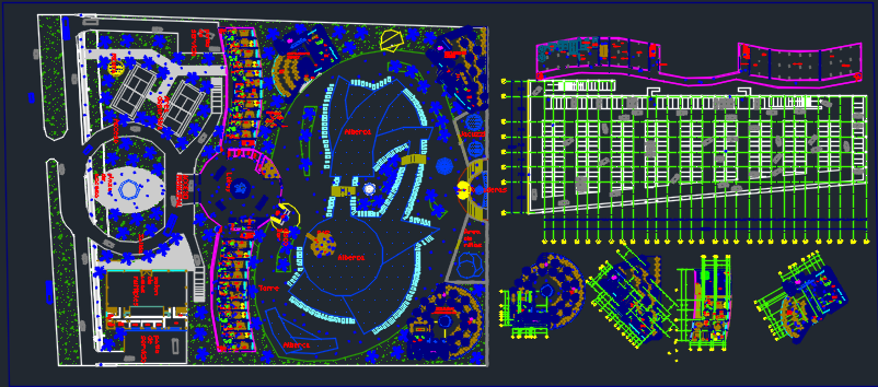Hotel great tourism dwg file