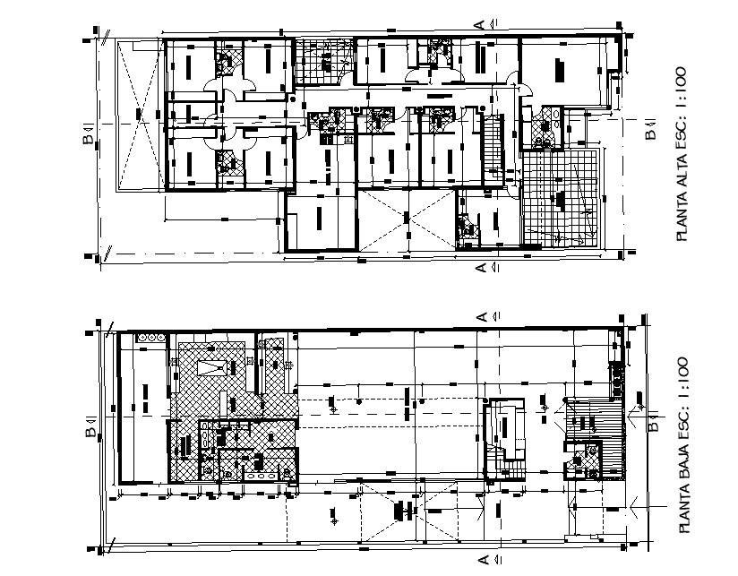 Hotel And Restaurant Floor Plan Drawing Download DWG File