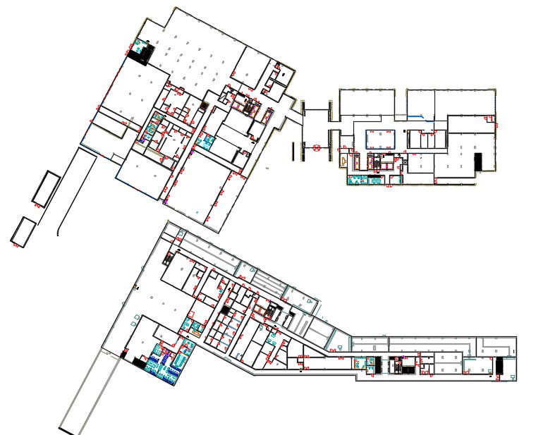 Hotel Basement And Ground Floor Plan CAD Drawing DWG File