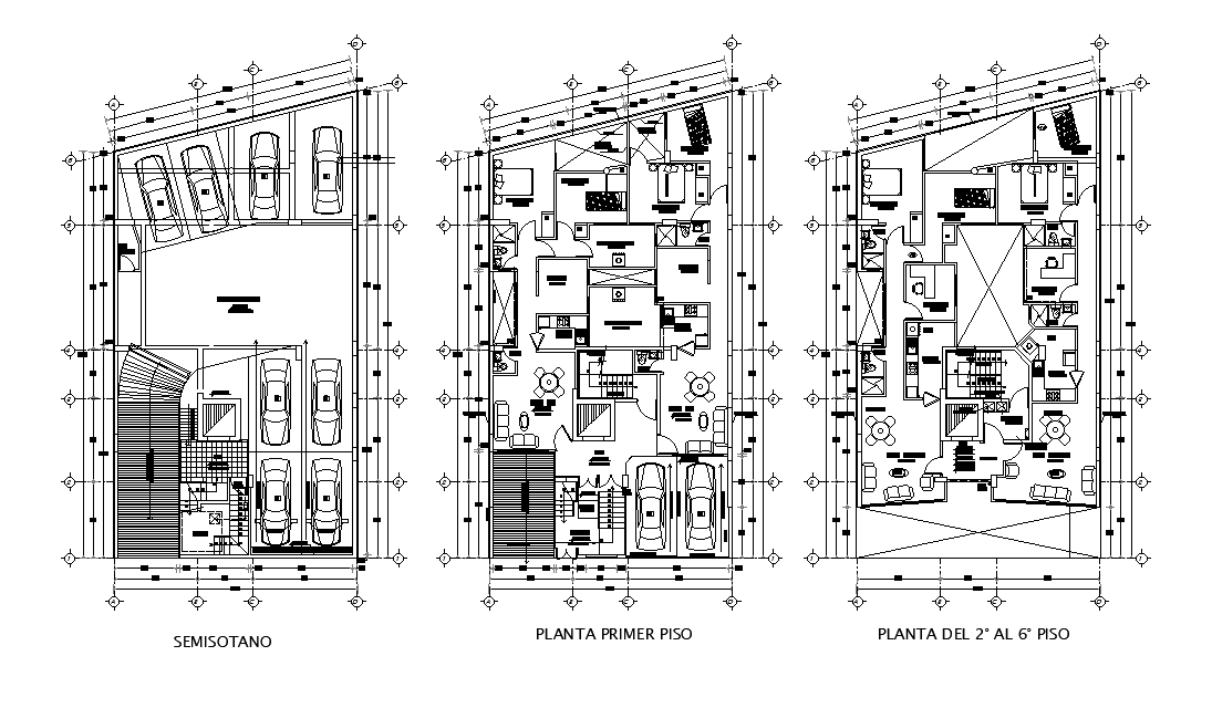 Hotel Project AutoCAD Drawing Download DWG File