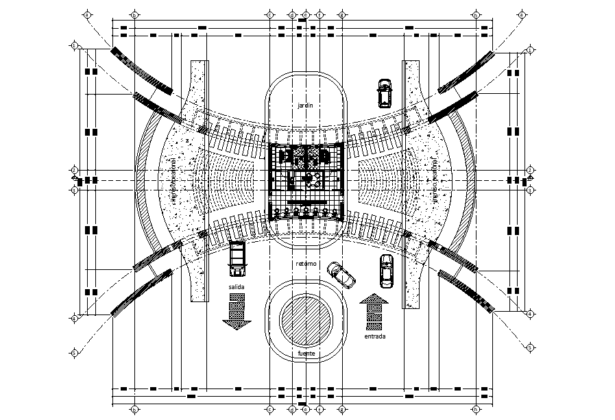 Hotel Project CAD Drawing Download DWG File
